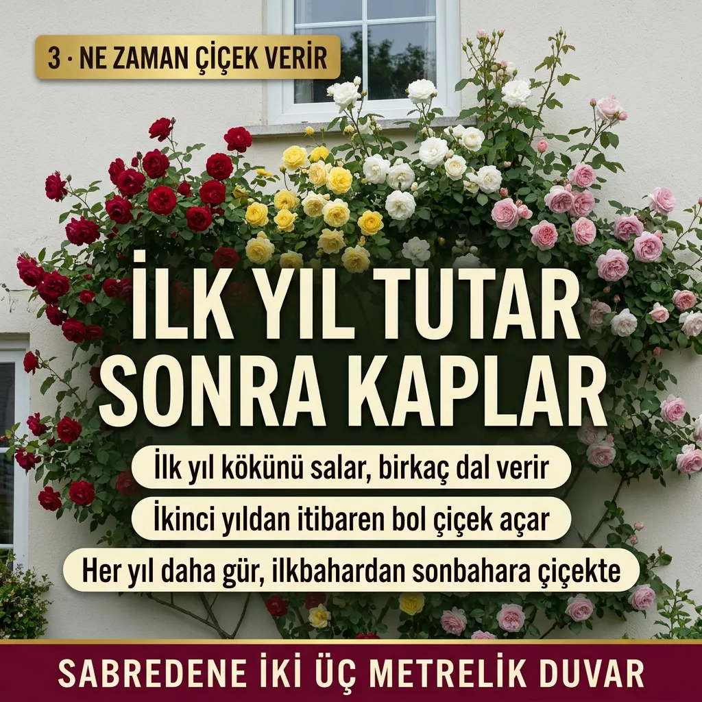 Ne zaman çiçek verir